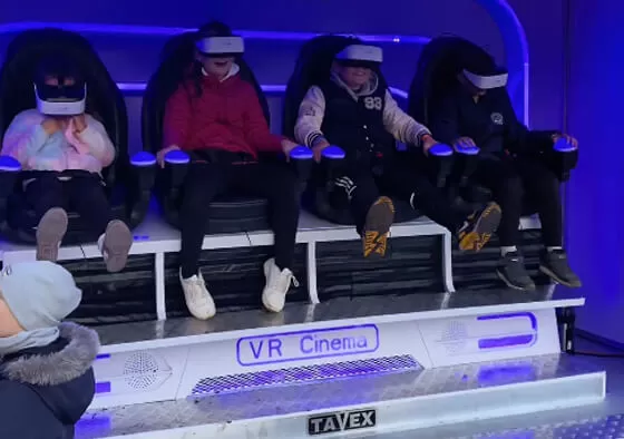 1. Cinematic Mode: Traditional movie-watching in virtual theater environments.