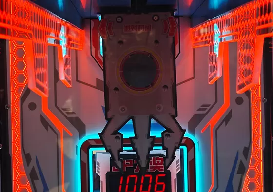 1. Precision Timing Challenge: The core gameplay focuses on mastering the timing of button presses to accurately launch balls from the moving cradle into the desired target holes under standard conditions.