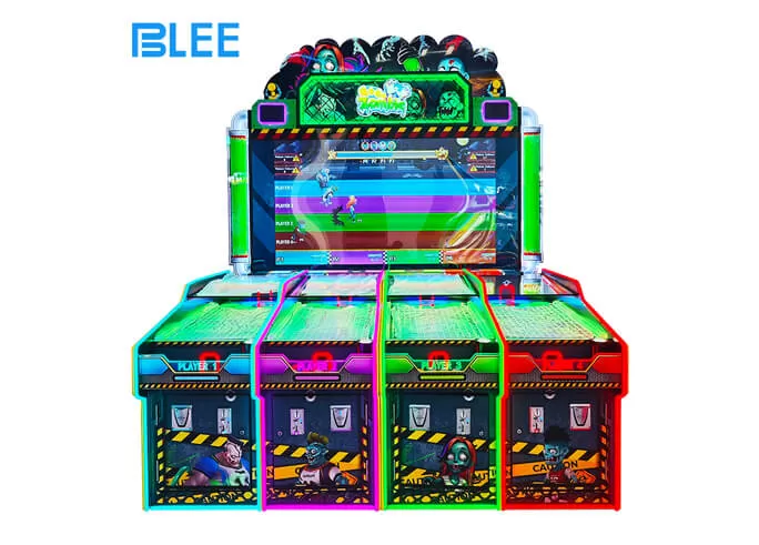 go go zombie 4p arcade redemption game machine manufacturer