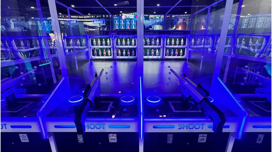 Indoor-Outdoor Interactive Shooting 1–4 Player Carnival Shooting Arcade