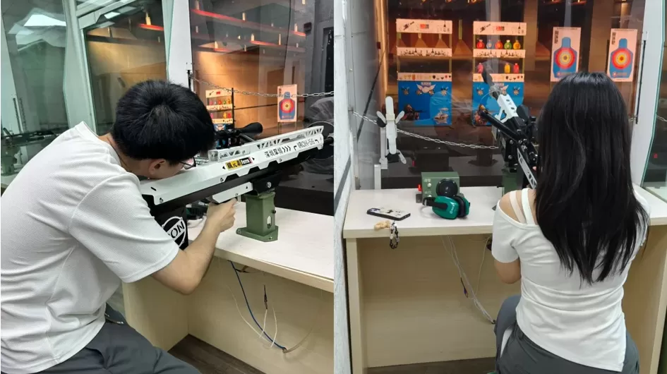 Indoor-Outdoor Interactive Shooting 1–4 Player Carnival Shooting Arcade