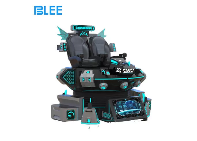 high quality two person flying saucer motion vr simulator 19 inch screen customizable arcade equipment for vr game park china
