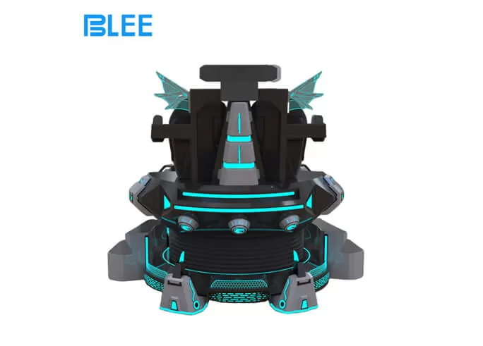 high quality two person flying saucer motion vr simulator 19 inch screen customizable arcade equipment for vr game park company
