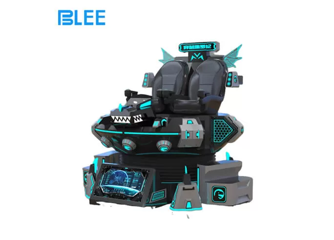 high quality two person flying saucer motion vr simulator 19 inch screen customizable arcade equipment for vr game park supplier