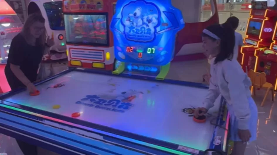 ice hockey party air hockey game machine one stop solution factory