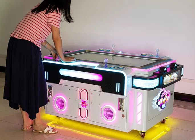 Interactive Play Big Fish Eat Small Fish Prizes Gift Arcade Game Machine