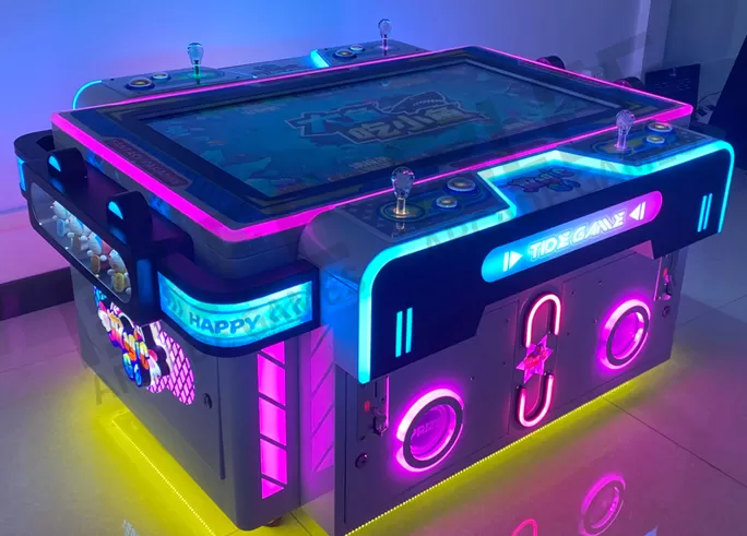 Interactive Play Big Fish Eat Small Fish Prizes Gift Arcade Game Machine