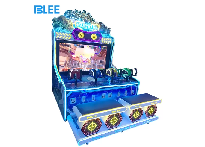 Coin-Operated 4-Player Kids Shooting Arcade for Sale