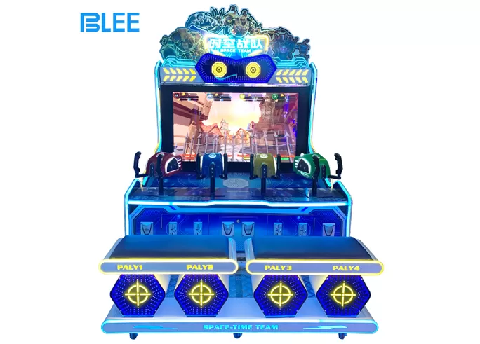 Coin-Operated 4-Player Kids Shooting Arcade for Sale