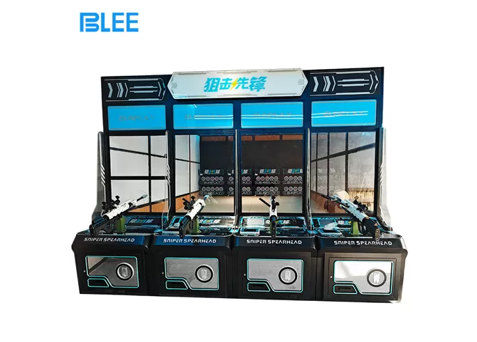 Indoor-Outdoor Interactive Shooting 1–4 Player Carnival Shooting Arcade
