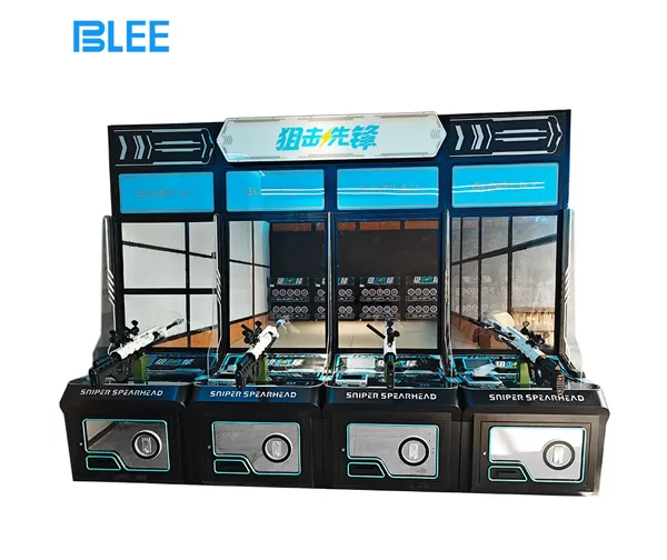 Indoor-Outdoor Interactive Shooting 1–4 Player Carnival Shooting Arcade