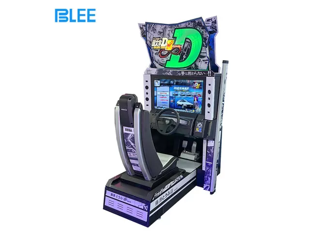 Latest Model Initial D Arcade Racing Game Machine 4K HD Screen Motion Simulator