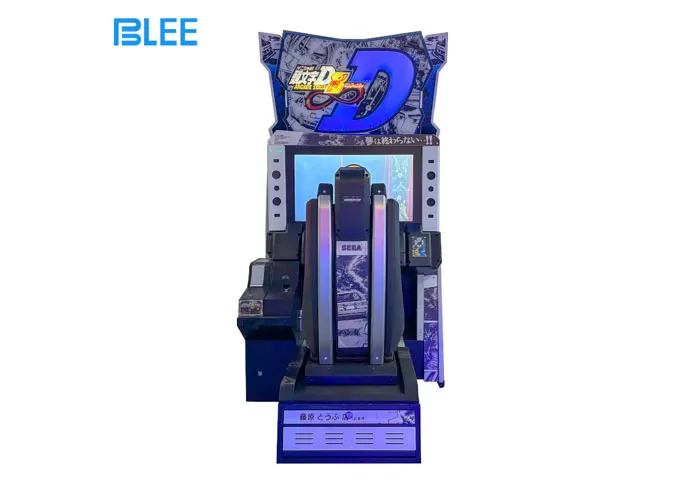 Latest Model Initial D Arcade Racing Game Machine 4K HD Screen Motion Simulator