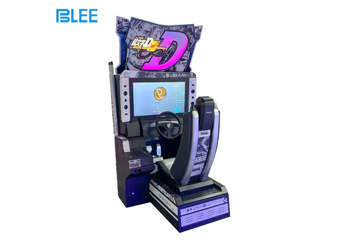 Latest Model Initial D Arcade Racing Game Machine 4K HD Screen Motion Simulator