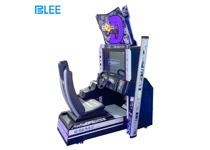 Latest Model Initial D Arcade Racing Game Machine 4K HD Screen Motion Simulator