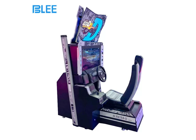 Latest Model Initial D Arcade Racing Game Machine 4K HD Screen Motion Simulator