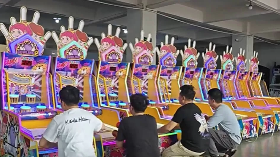 mini bowling ball redemption game machine one stop solution manufacturer