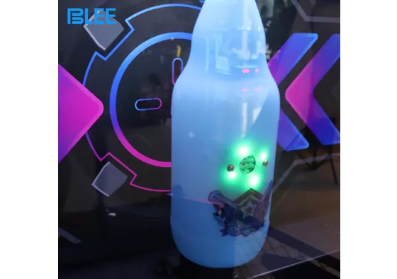 Speed Challenge: nock down all bottles within the time limit for maximum points.