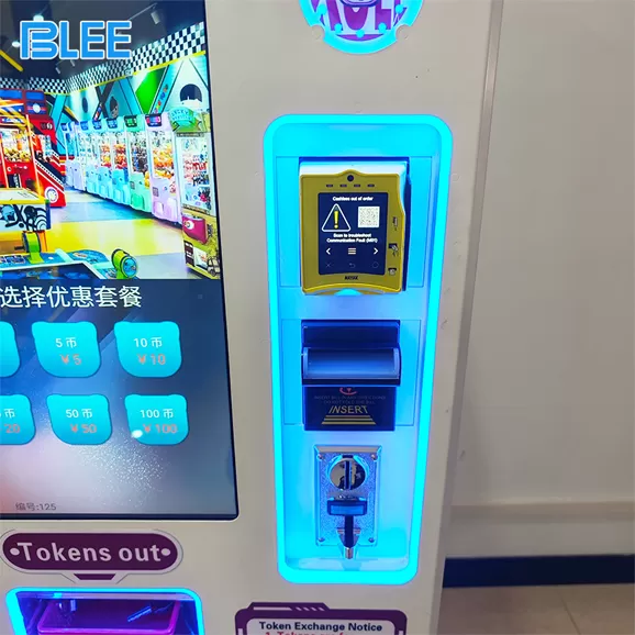 Product Details of Multi-purpose Token Dispenser Arcade Coin Exchange Machine