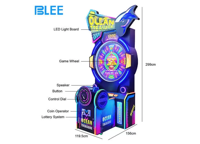 ocean liner arcade redemption game machine manufacturer