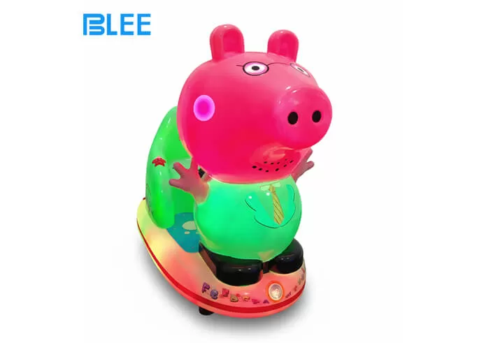 pig dad from little pig house kids ride company