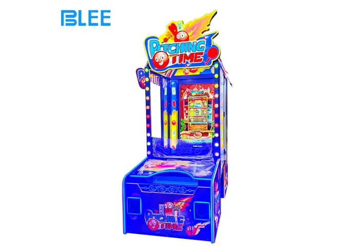 pitching time arcade redemption game machine company