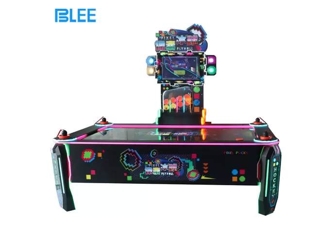 pixel puck air hockey game machine exporter