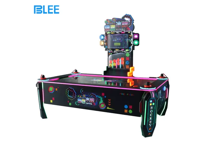 pixel puck air hockey game machine factory