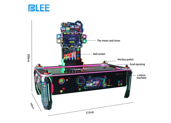 pixel puck air hockey game machine suppliers