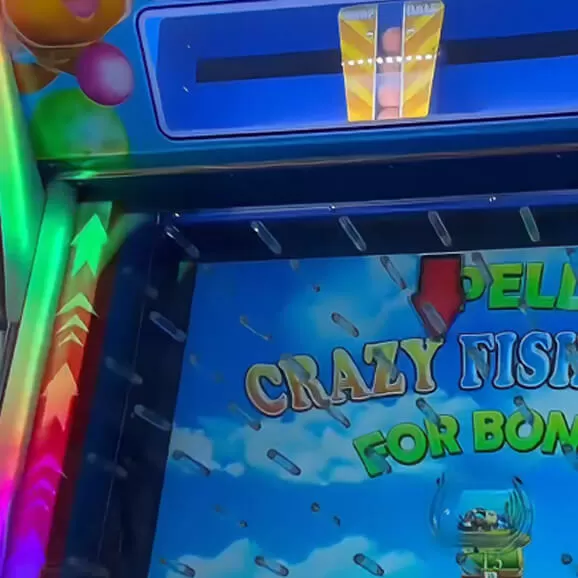 product details of crazy fish tank redemption game machine