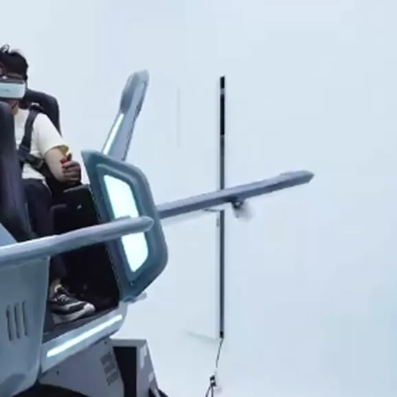product details of custom design camouflage aircraft vr game reality blending experience advanced simulation engine vr machines for sale supplier