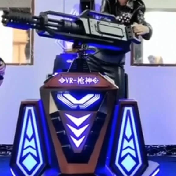 product details of customizable gatling vr sports simulator fun driven gameplay high engagement experience interactive vr game for game park manufacturer