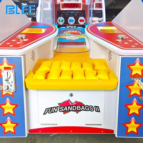 product details of double speed ​​sandbag redemption game machine supplier