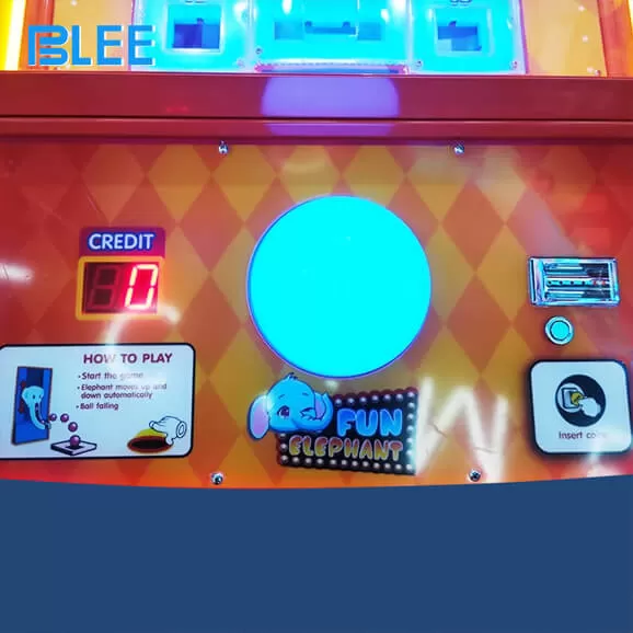 product details of fun elephant arcade redemption game machine manufacturer