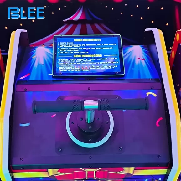 product details of fun wheel 3p arcade redemption game machine company