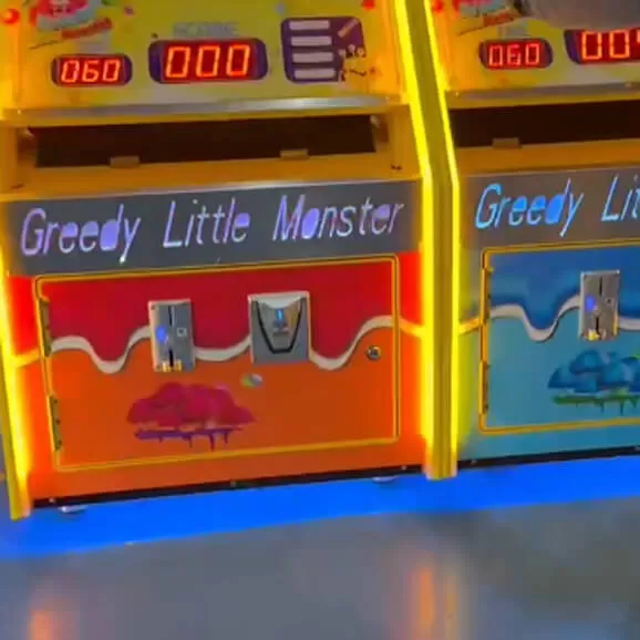 product details of gluttonous little monster redemption game machine
