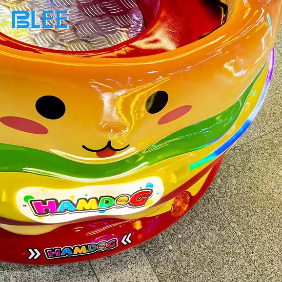 product details of hamburger dog spinner kids ride company