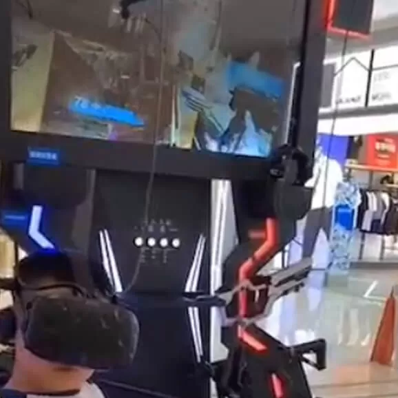 product details of interactive thunder vs vr game hyper immersive experience adaptive gameplay system vr game equipment for game park company