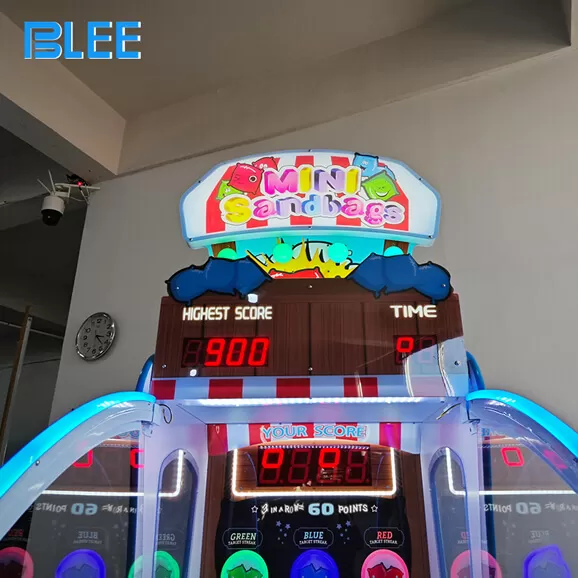 product details of mini sandbag redemption game machine company