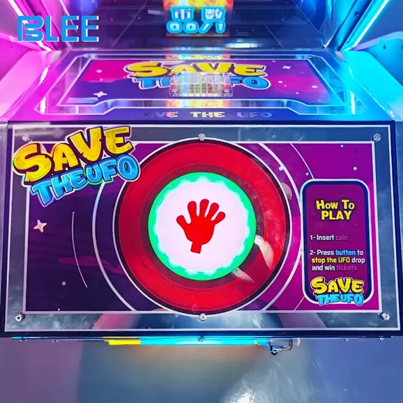 product details of save the ufo redemption game machine manufacturer