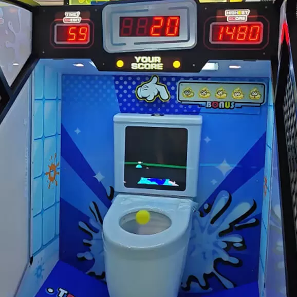 product details of toilet superman redemption game machine supplier