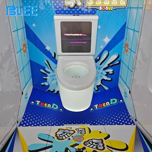 product details of toilet superman redemption game machine