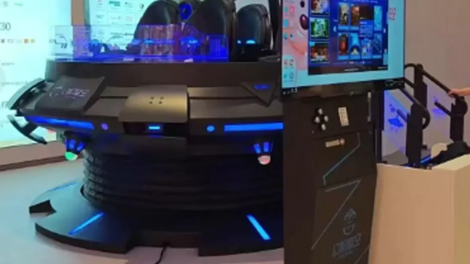VR - Five-person UFO VR Game Machine One Stop Solution