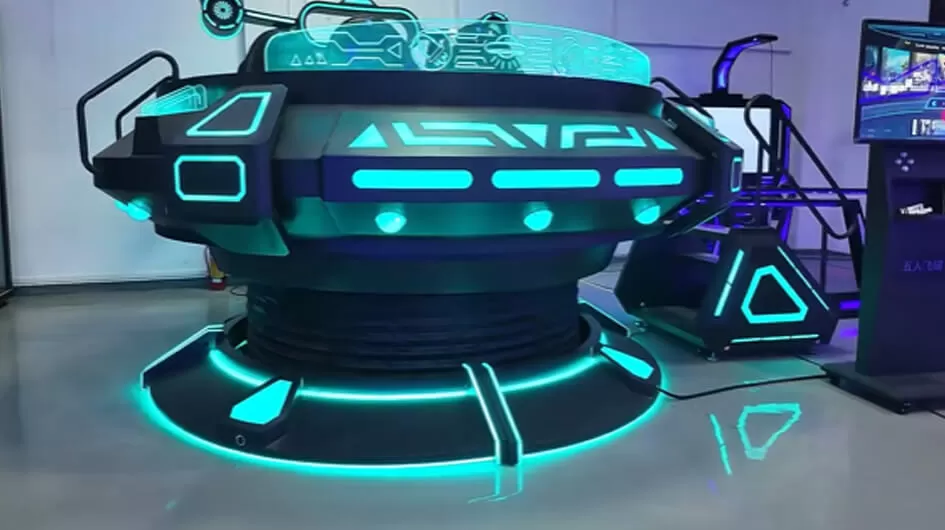 product details of vr five person ufo vr game machine