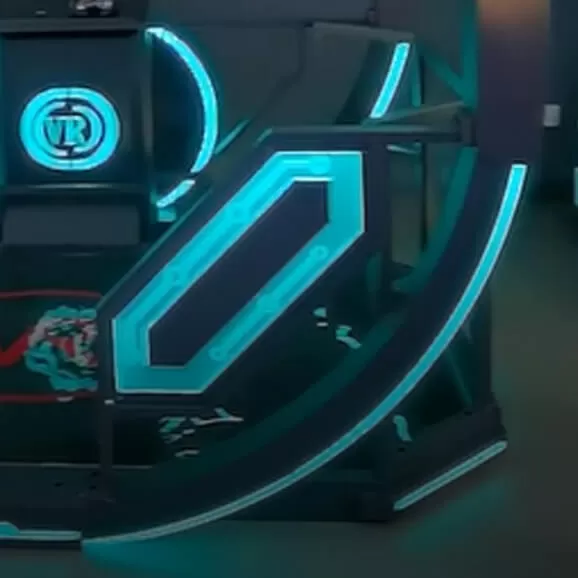 product details of vr round shield platform vr game machine supplier