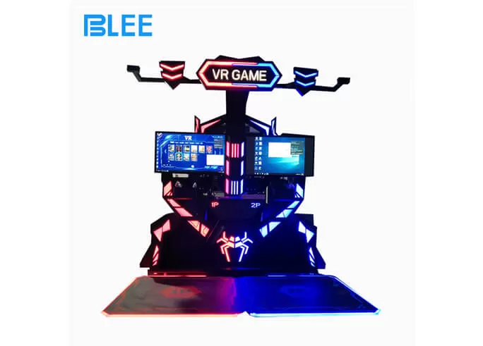 Realistic Motion Two-player Battle (dual Screen) VR Experience System True-to-Life Fun Driven Gameplay for Theme Park