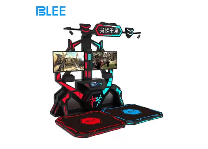 realistic motion two player battle dual screen vr experience system true to life fun driven gameplay for theme park supplier