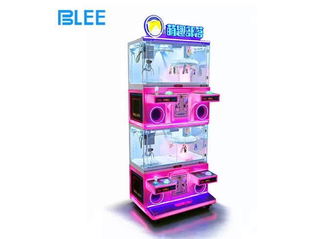 rotational molding four person mixed team gift game machine manufacturer