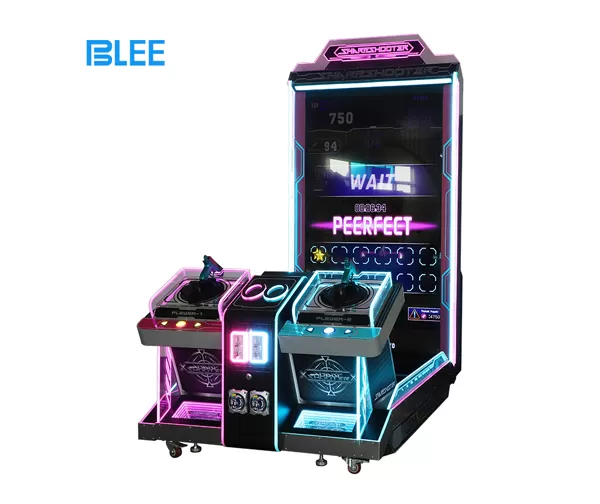 Gun Game Bottle Shooting Video Game Arcade Machine