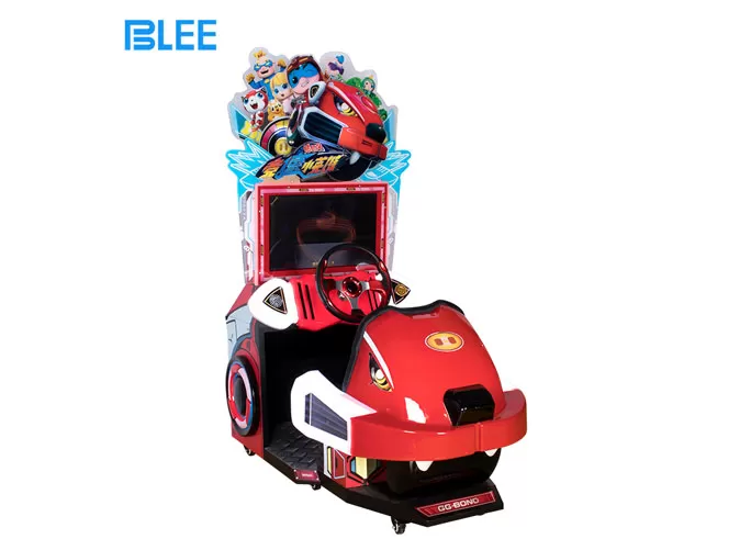 Single-player Children's Racing Game Console Kids Racing Arcade with 32'' Screen